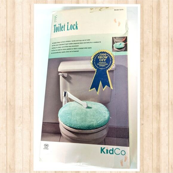 KIDCO Toilet Lock Bathroom Childproofing Tool NEW - Picture 1 of 7